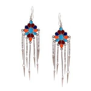 Long Indian Earrings